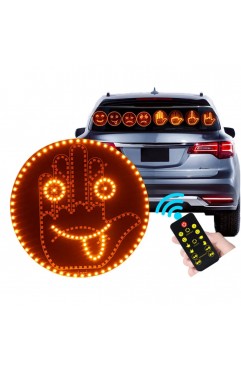 14 in 1 Car Window Finger Expression Led Light 