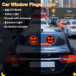 14 in 1 Car Window Finger Expression Led Light 