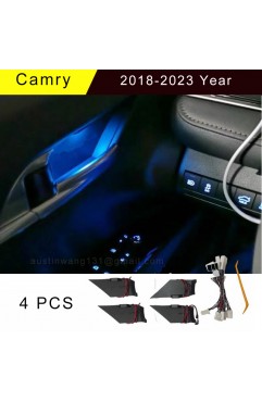 Camry Interior Door Bowl Lamp Handle Led Atmosphere Light Replacement (4 PCS)