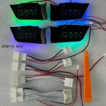 Camry RGB Color Door Bowl Lamp Atmosphere Led Light Replacement 2024 Year (4 Pcs)