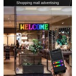 Car LED Flexible Display APP Bluetooth Diy Advertising Screen