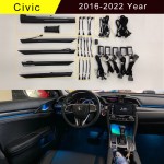 Civic RGB 64 Colour Atmosphere Decorate Led Light 2016-2022 Year (22 lights)