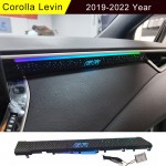 Corolla Levin Central Control Rgb Colour Atmosphere Lamp Strip Replacement Panel Light 2019-2022 Year