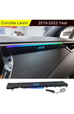 Corolla Levin Central Control Rgb Colour Atmosphere Lamp Strip Replacement Light 2019-2022 Year