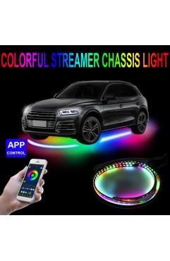 Car chassis APP control colorful atmosphere light RGB