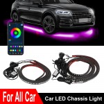 Car chassis APP control colorful atmosphere light RGB