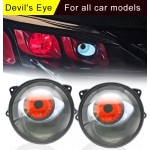 Car Motorcycle Dynamic Devil Eyes Led Lights Universal Headlight Upgrade kit (2pcs)