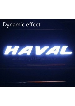 Dynamic Illuminated badge for Ha/val