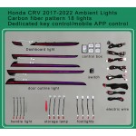 Hon'da CRV RGB 64 Colour Atmosphere Decorate Led Light 2017-2022 Year (18 pcs)