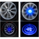 Car wheel hub cover led light 4pcs