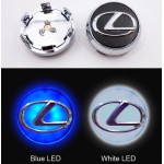 For Le'xus Car Wheel Hub Center Caps Floating LED Light (4pcs)