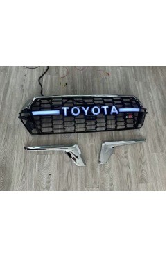 Land Cruiser LC200 LC300 GR 2008-2022 Year Front grille with led Replacement