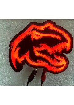 APP RGB illuminated LED Dinosaur Head For RAM TRX 