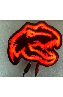 APP RGB illuminated LED Dinosaur Head For RAM TRX 