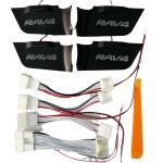 RAV4 WILDLANDER RGB Color Door Bowl Lamp Atmosphere Led Light Replacement 2019-2023 (4 Pcs)