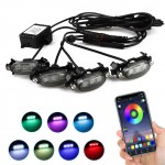 Tacoma car 2016-2021 front grille decorate led light RGB colour APP control 4pcs/set