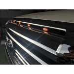 Tundar car 2014-2020 front grille hood Yellow bead light