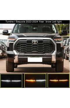 Tundra Sequoia 2022-2024 Headlight Brow led light 