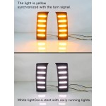 Tundra 2022-2024 Year fog light outshell decorate led light（1 pair)