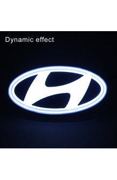 Dynamic Illuminated badge for Hyun/dai