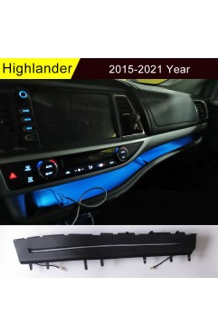 Highlander Central Control Atmosphere Led Light Replacement Panel 2015-2021 Year