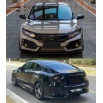 Hon'da Civic 2016-2022 Year Change into Type-R Modify full body kit